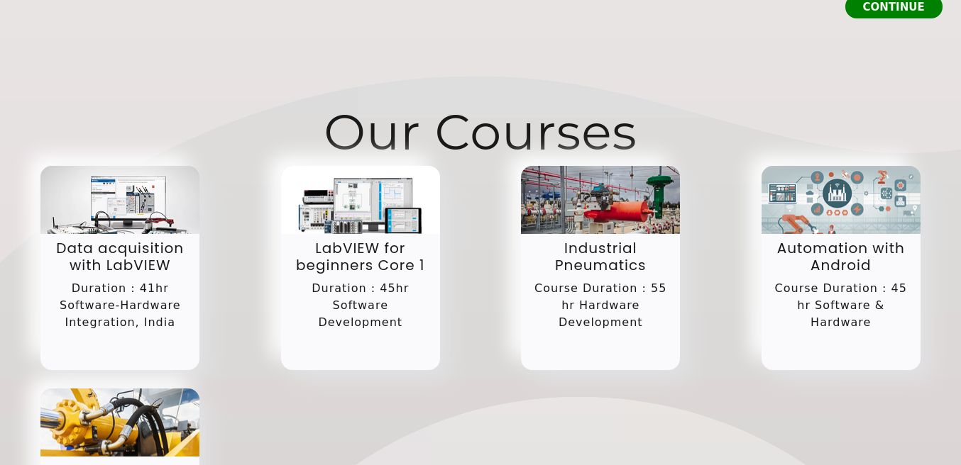 Indigo Course Catalog - Industrial Training Programs